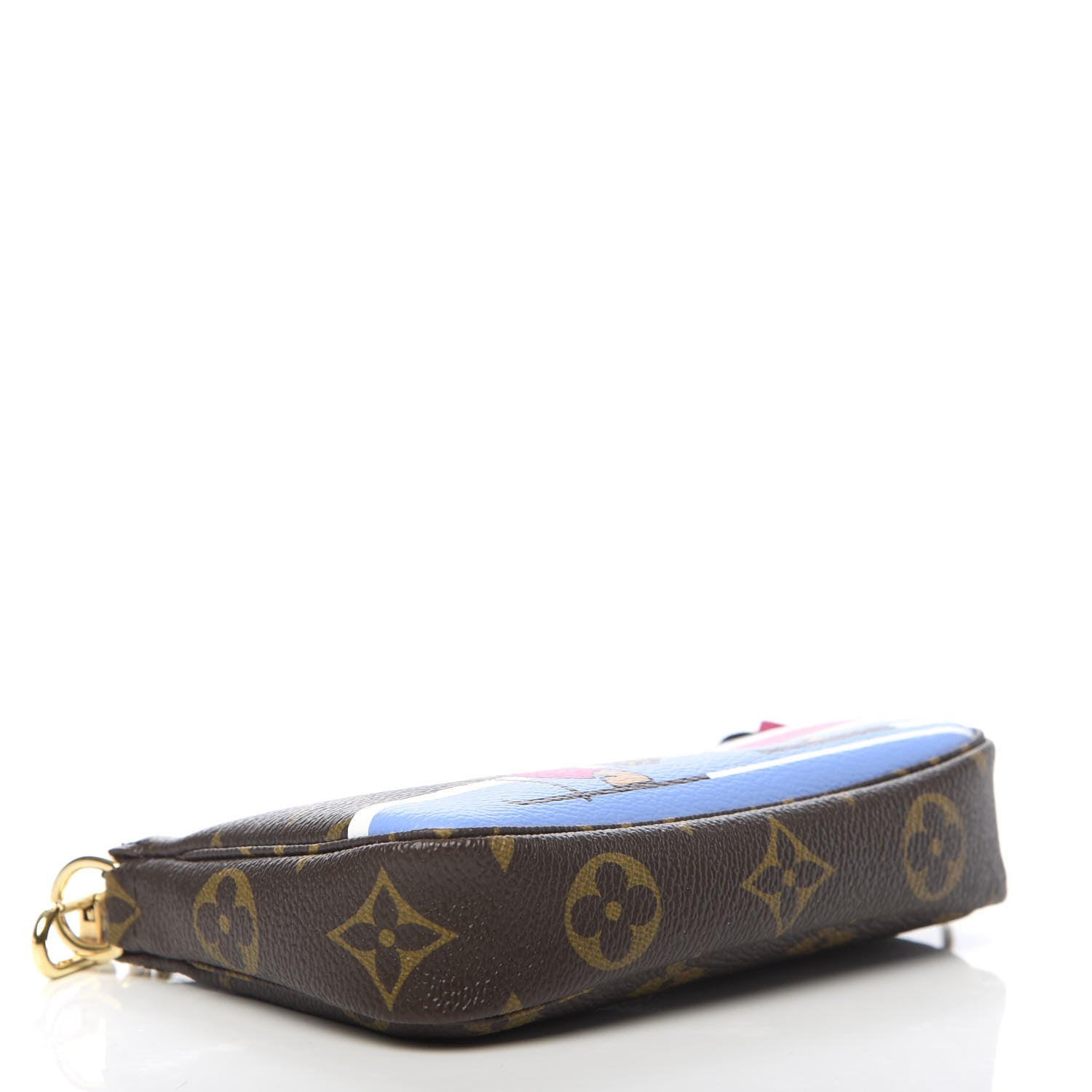 Louis Vuitton Monogram 2018 Christmas Animation Mini Bears Pochette Accessories 4 of 8