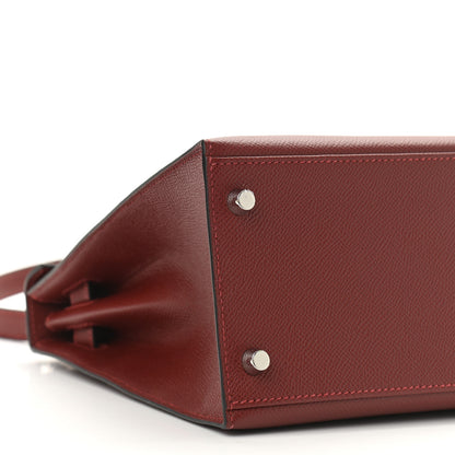Hermes Epsom Kelly Sellier 28 Rouge H 8 of 10