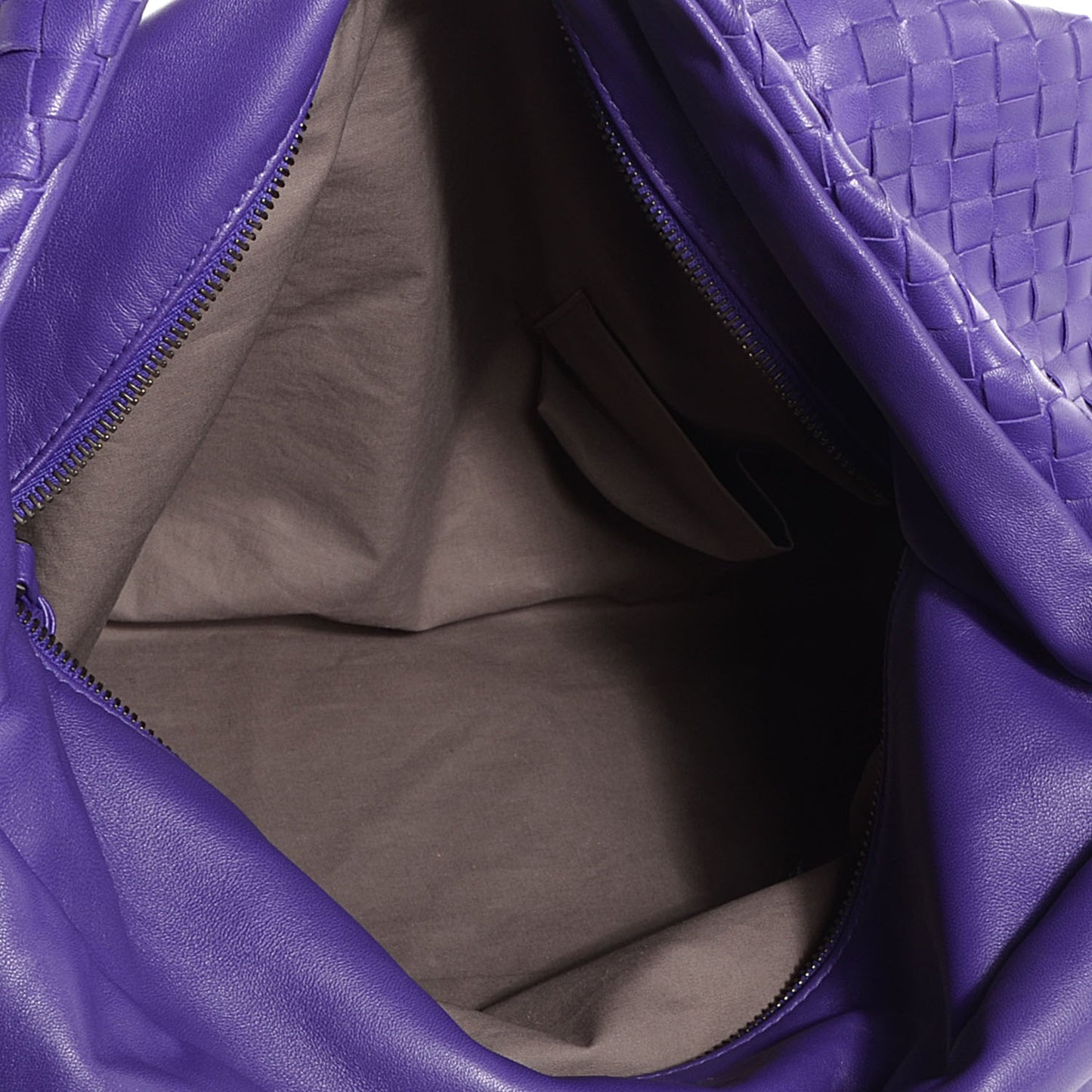 Nappa Intrecciato Large Knot Hobo Violet