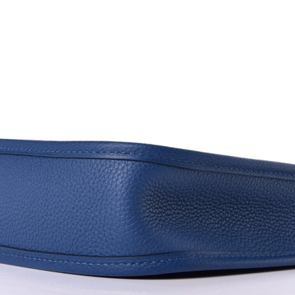 Hermes Taurillon Maurice Zigzag Evelyne TPM Deep Bleu Bleu Zellige Indigo Black 8 of 9