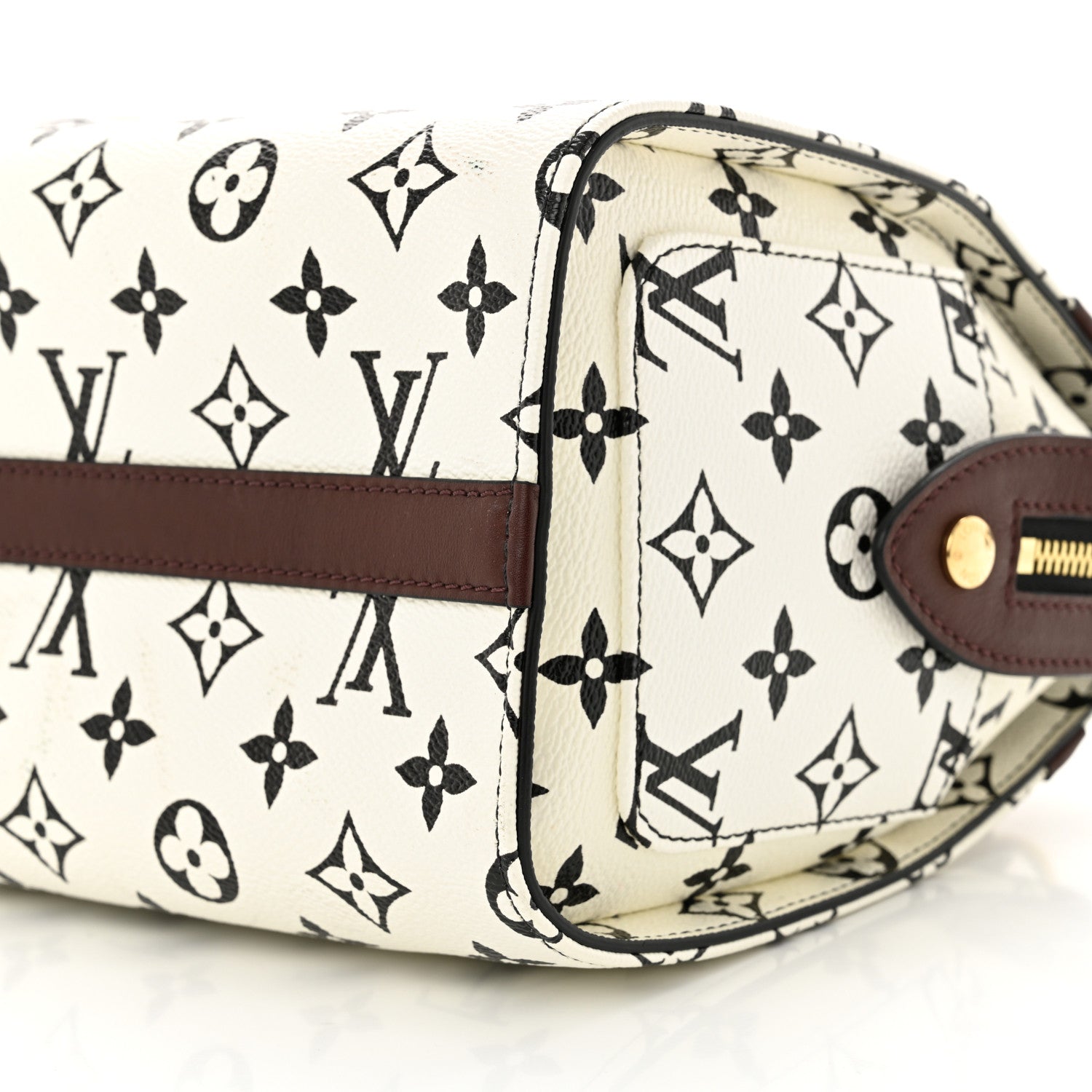 Louis Vuitton Monogram Speedy Amazon PM White Chocolat 9 of 11