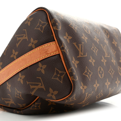 Louis Vuitton Monogram Speedy Bandouliere 25 10 of 14