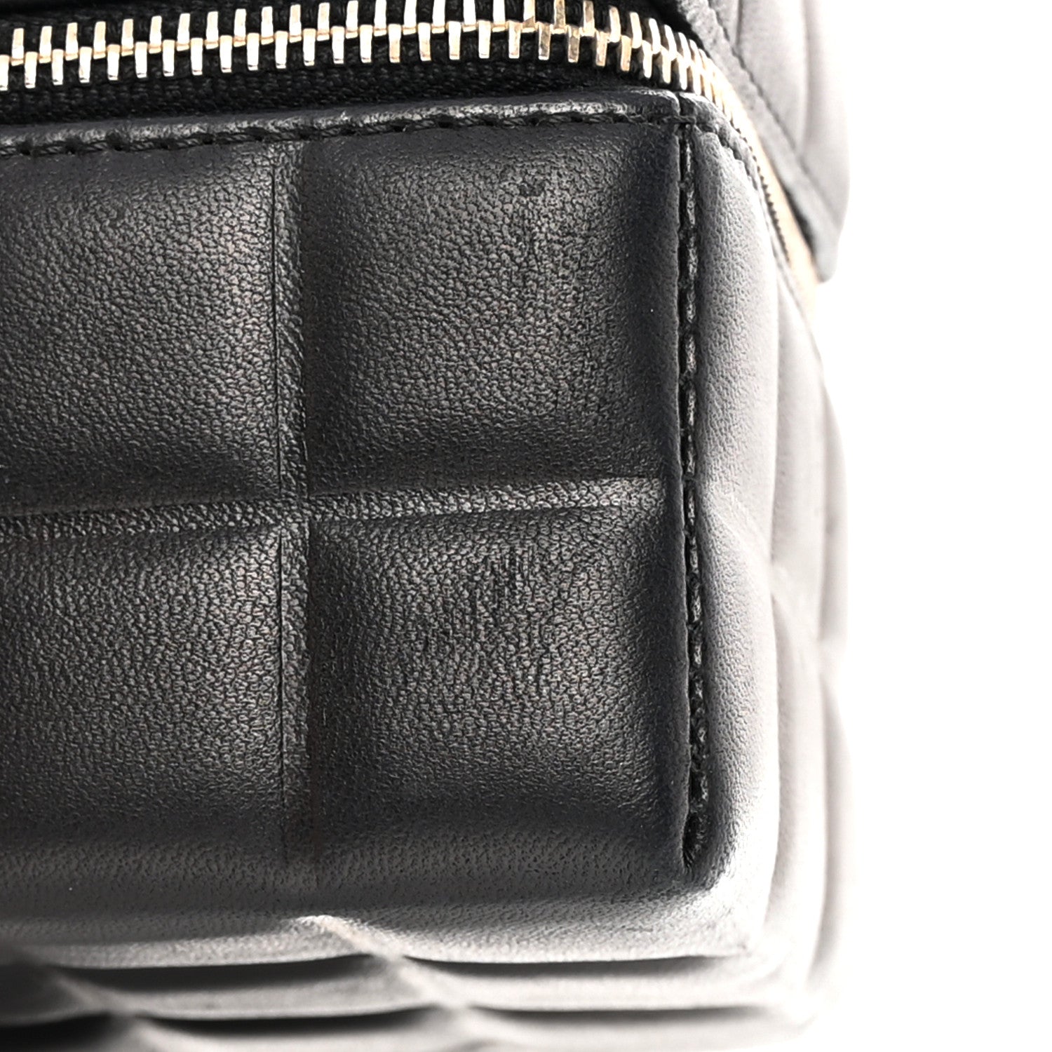 Chanel Lambskin Rubiks Cube Wristlet Black 8 of 12