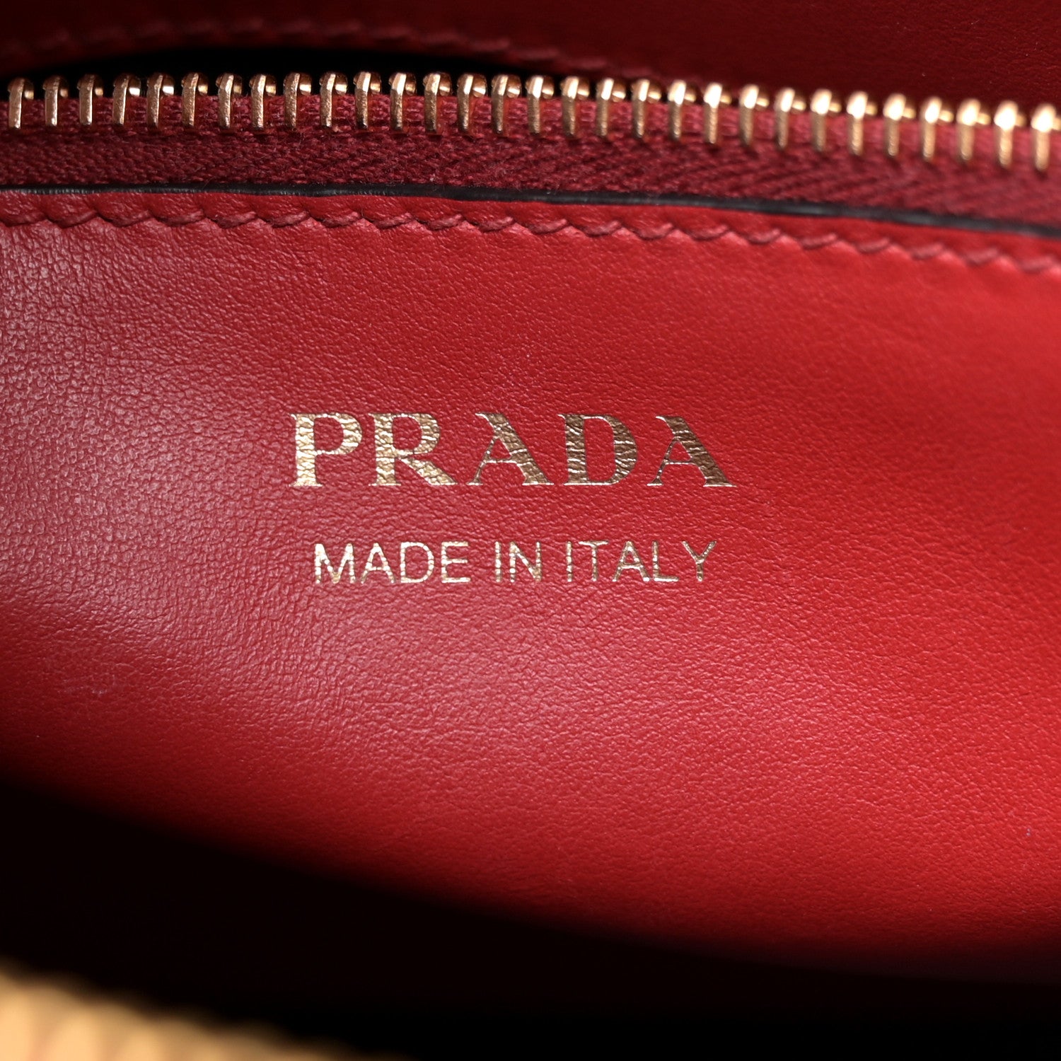 Prada Saffiano City Calfskin Small Paradigme Bag Red 6 of 17