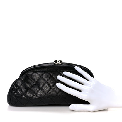 Chanel Caviar Quilted Timeless Clutch Black 2 of 8
