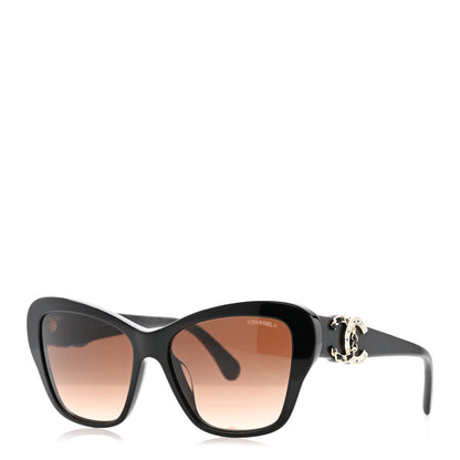 Chanel Acetate Lambskin CC Sunglasses 5457-Q-A Black 1 of 8