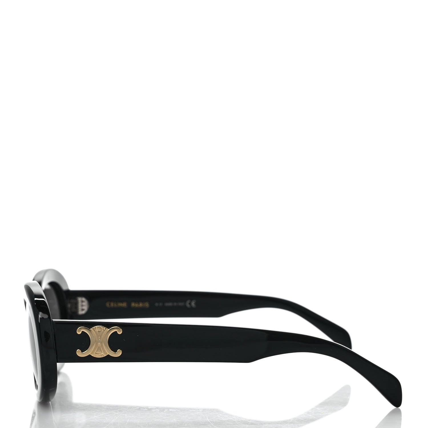 Celine Acetate Triomphe 01 Sunglasses CL 40194U Black 3 of 7