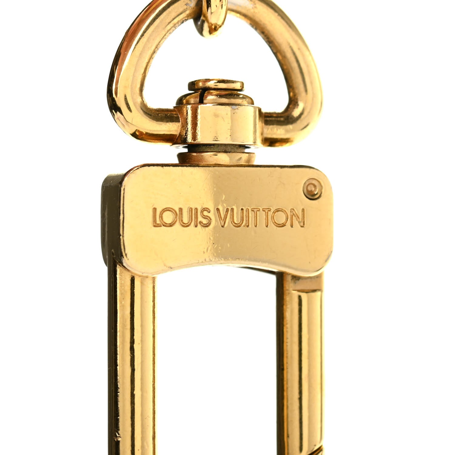 Louis Vuitton Pochette Extender Key Ring Gold 3 of 5