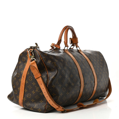 Louis Vuitton Monogram Keepall Bandouliere 55 3 of 17