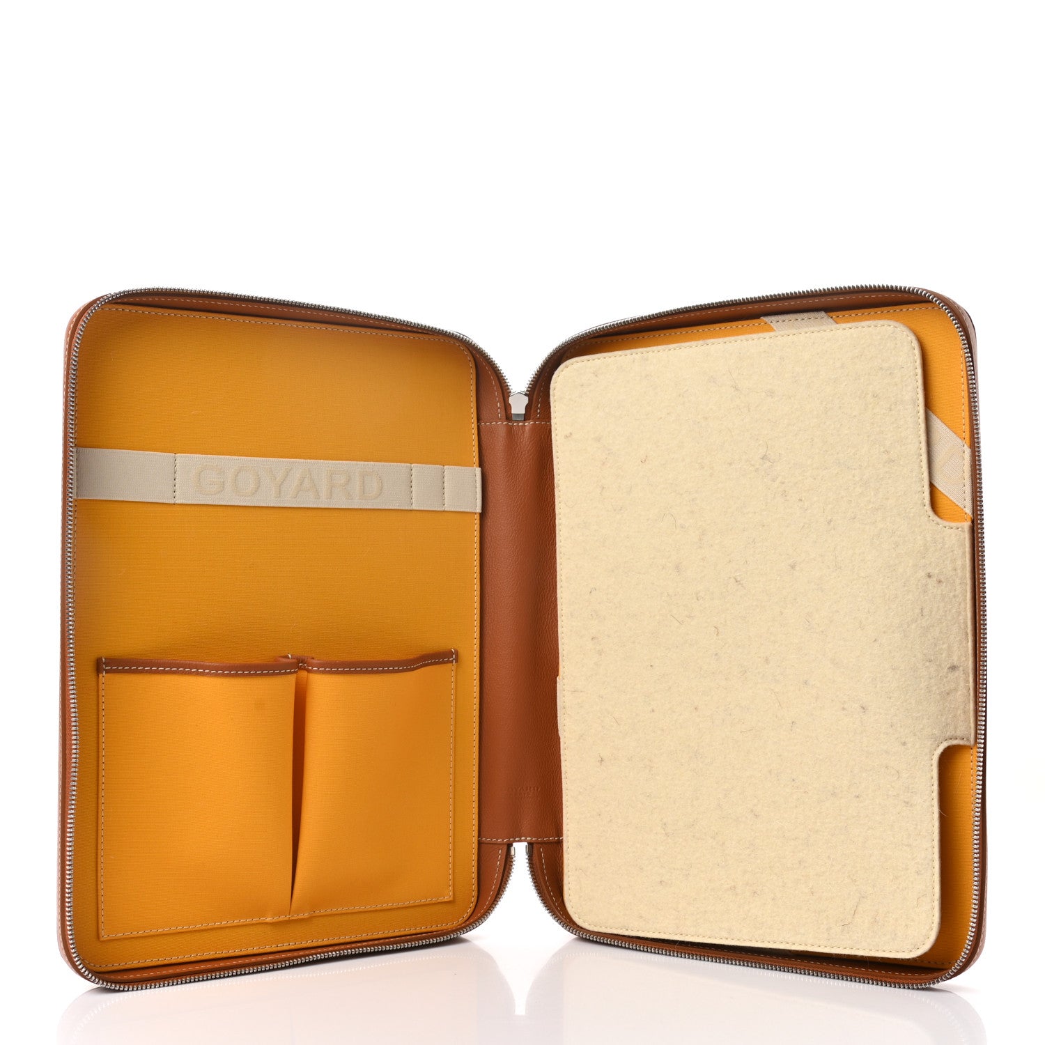Goyard Goyardine Universal Companion Portfolio Black Gold 5 of 6