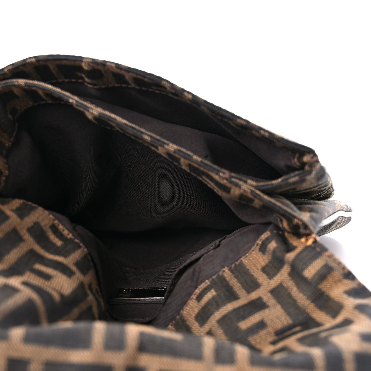 Zucca Buckle Shoulder Bag Tobacco