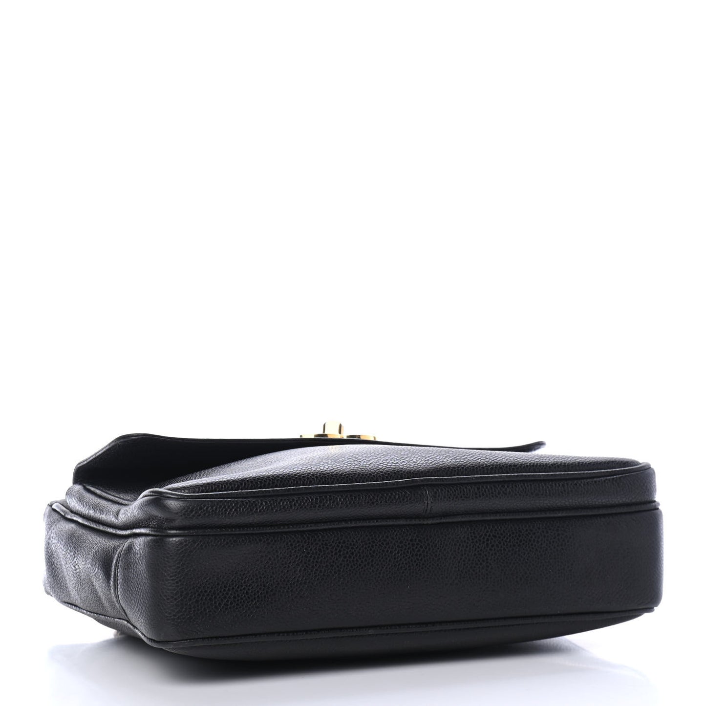 Caviar CC Shoulder Bag Black