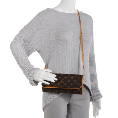 Louis Vuitton Monogram Pochette Twin GM 2 of 6