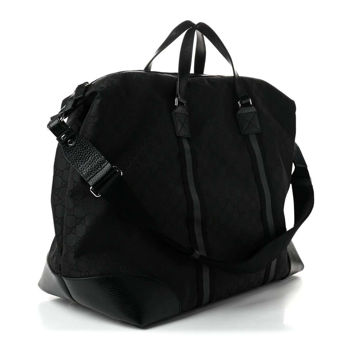 Nylon Monogram XL Duffle Bag Black