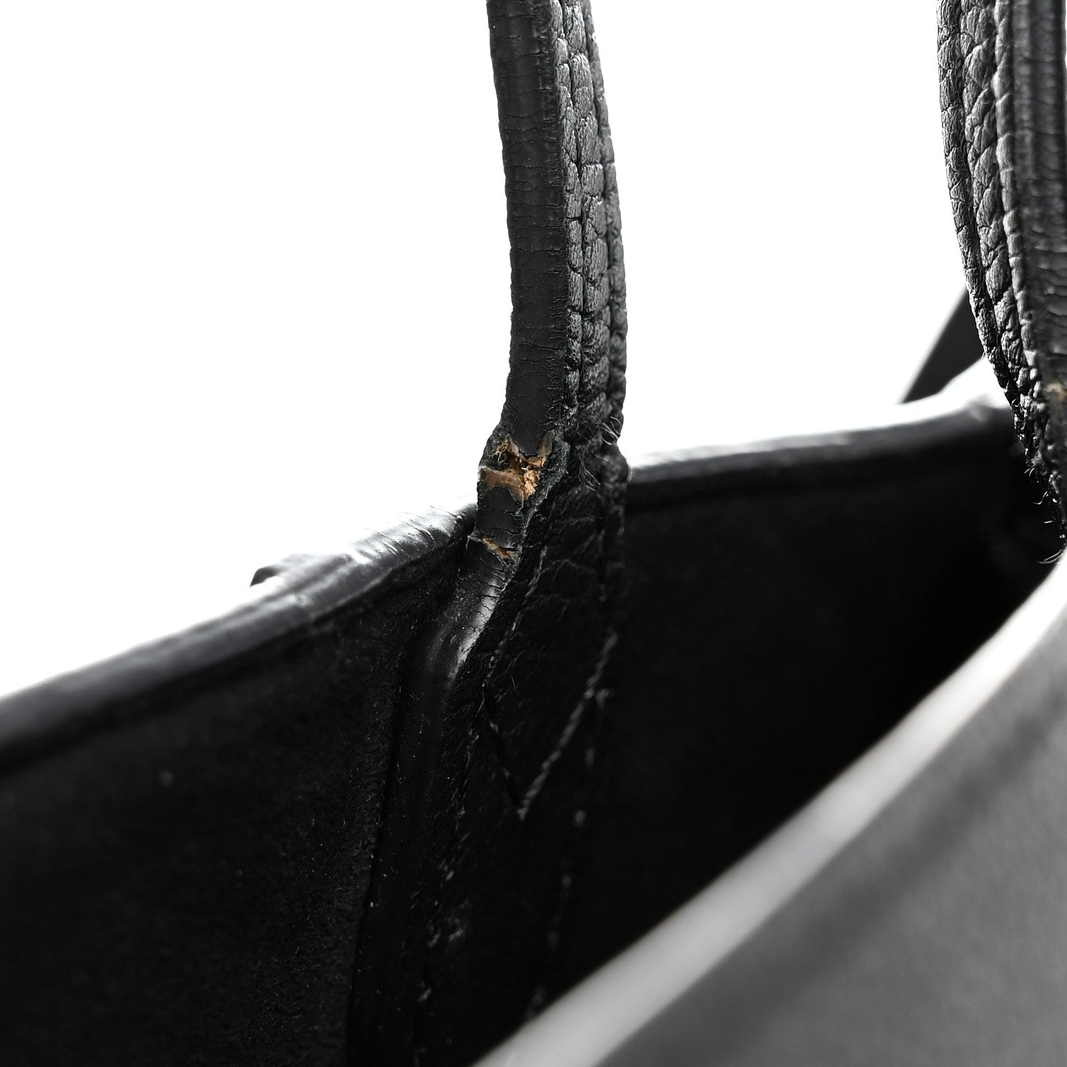Louis Vuitton Calfskin Lockme Cabas Black 11 of 15
