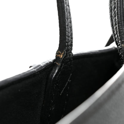 Louis Vuitton Calfskin Lockme Cabas Black 11 of 15