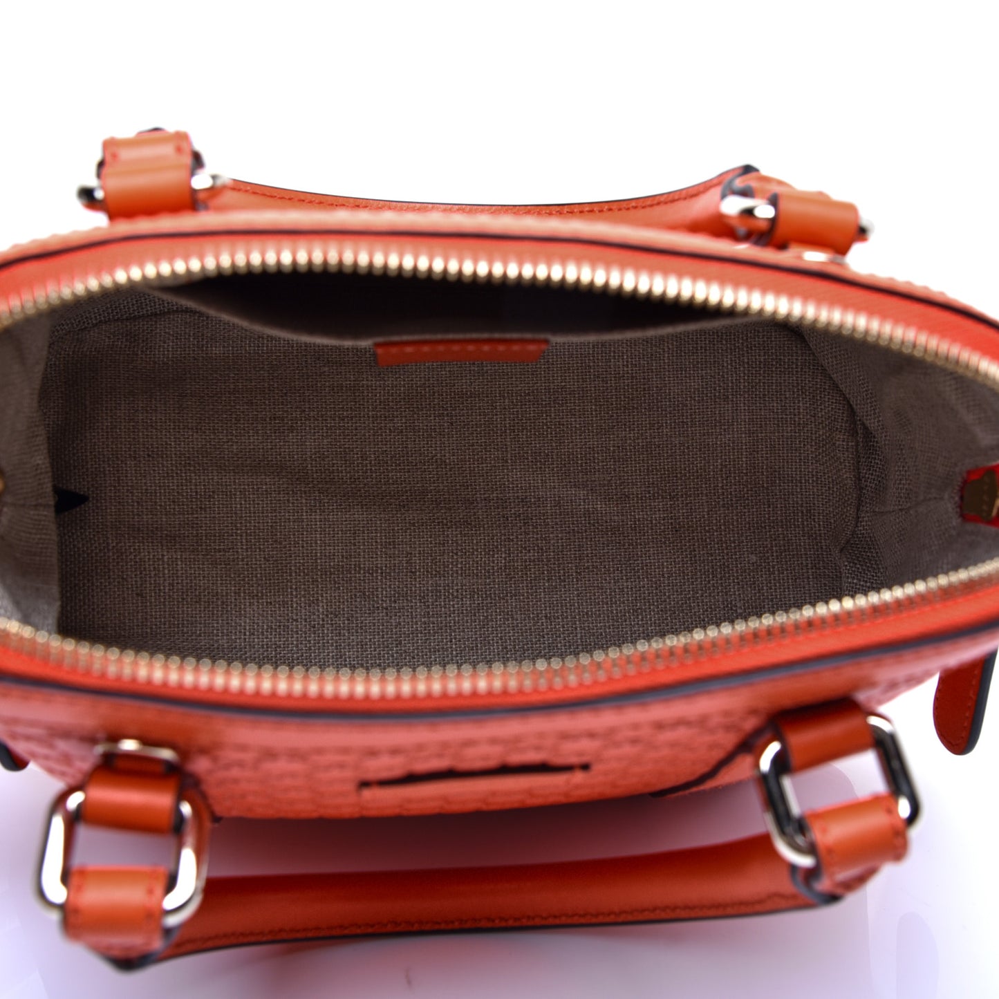 Microguccissima Mini Dome Bag Sun Orange
