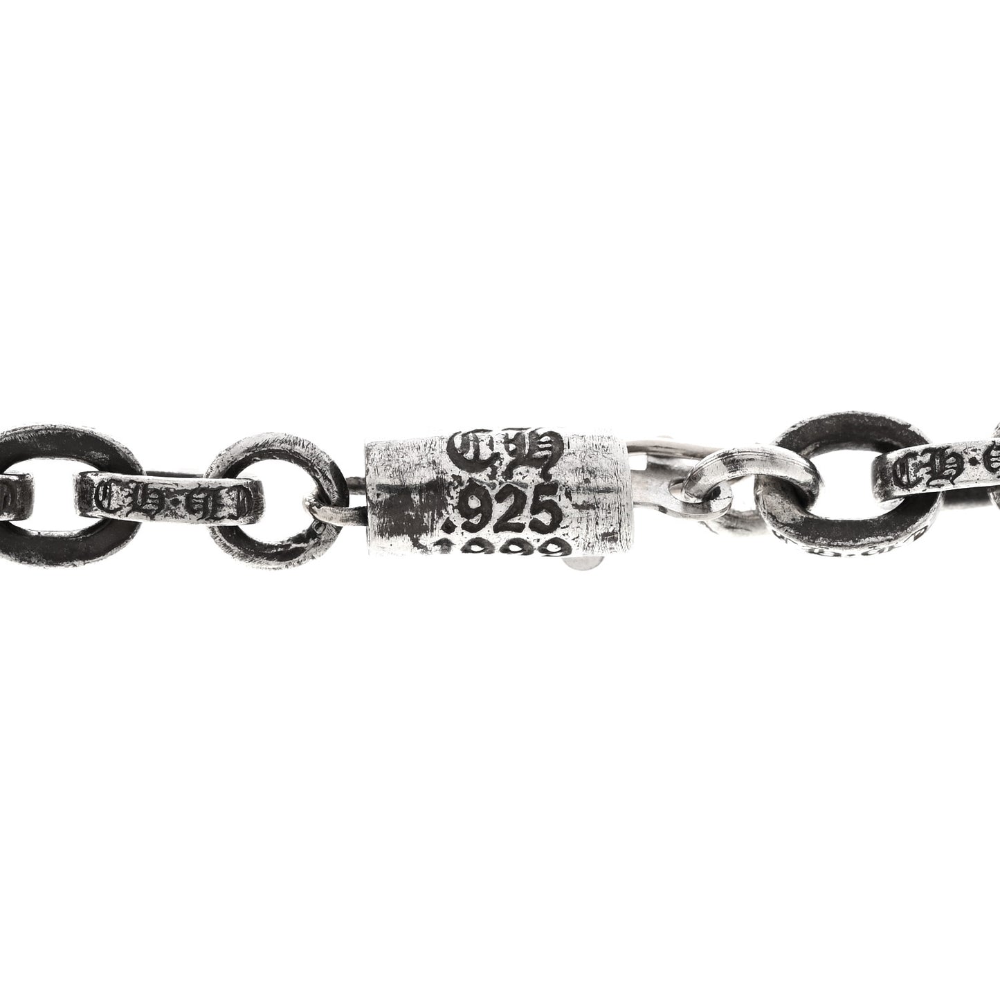 Sterling Silver Paper Chain Necklace