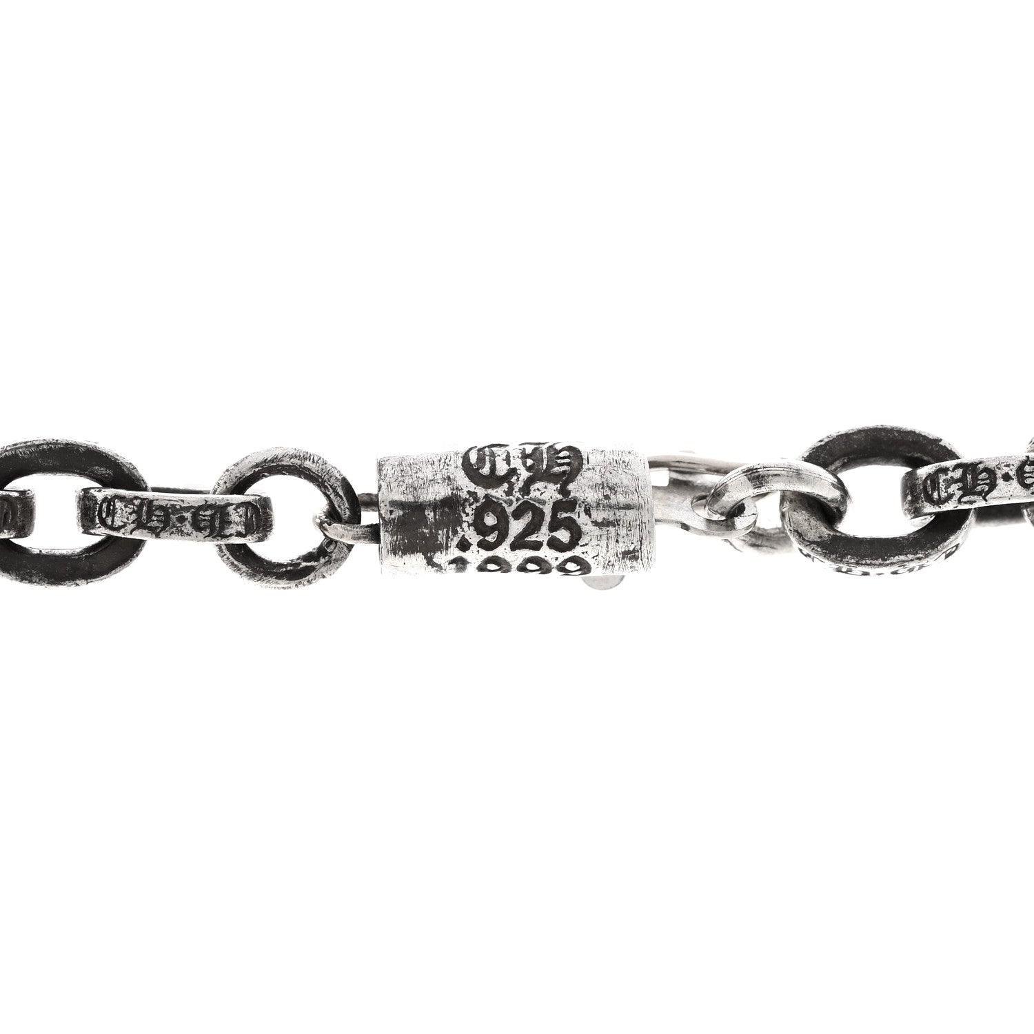 Chrome Hearts Sterling Silver Paper Chain Necklace 5 of 5