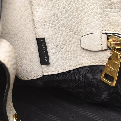 Prada Vitello Daino Tote Talco 8 of 17