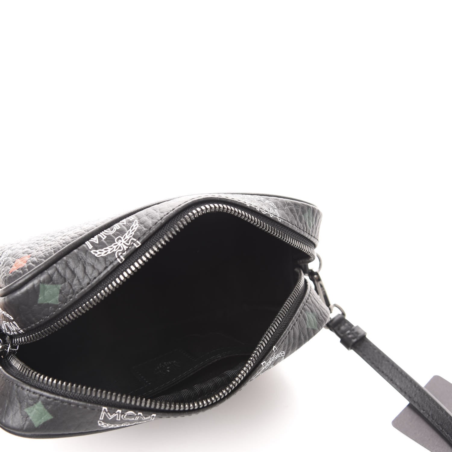 MCM Skyoptic Visetos Spectrum Diamond Camera Bag Black 5 of 9