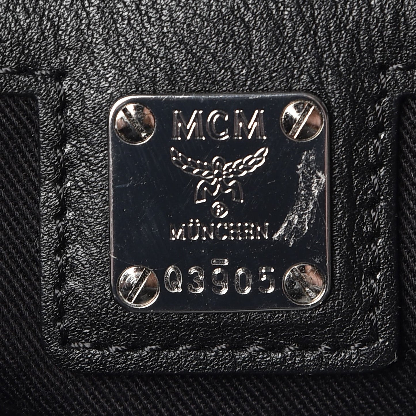 Calfskin Ottomar Monogram Boston Bag Black