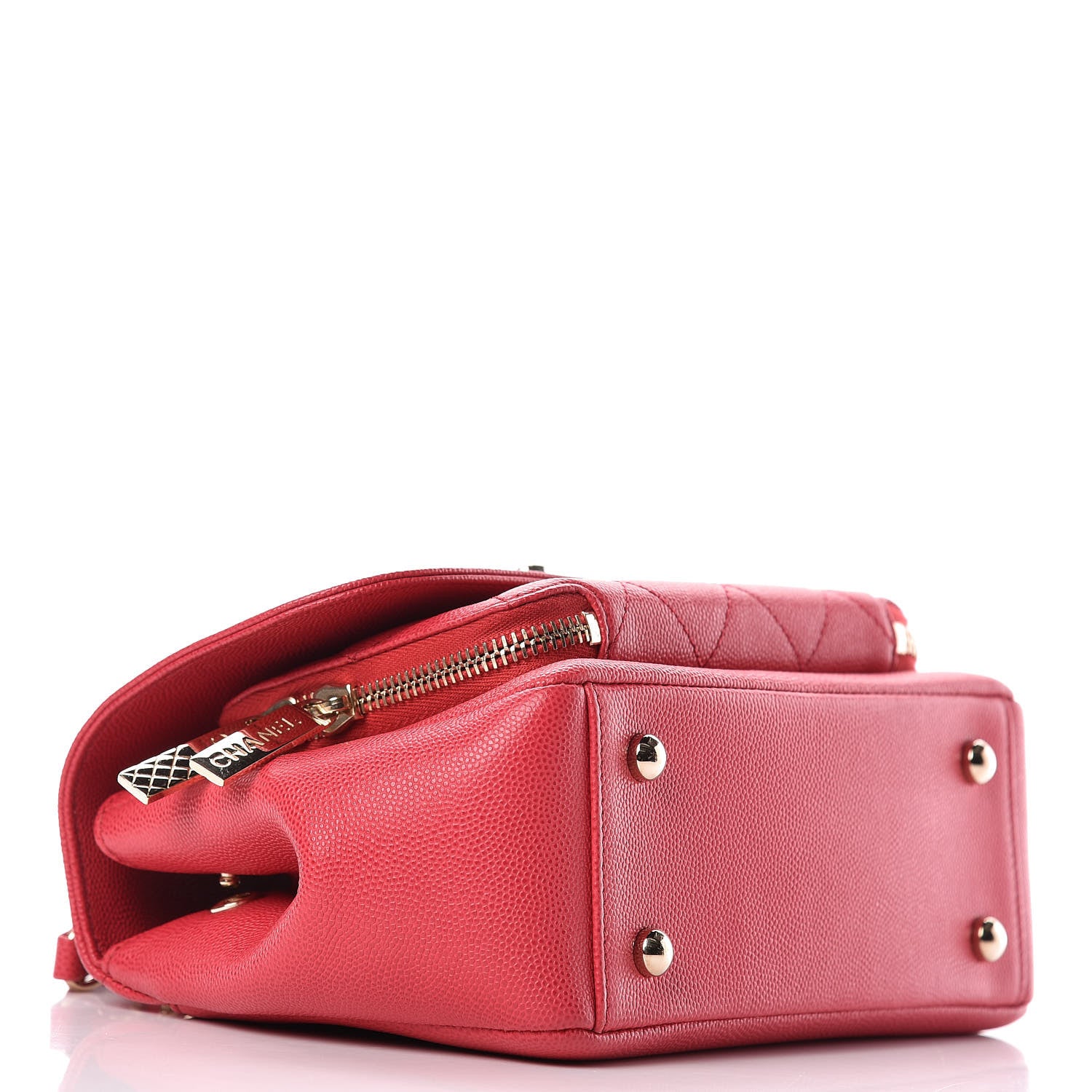 Chanel Caviar Quilted Small Business Affinity Flap Red 4 of 11