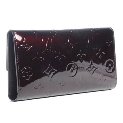 Louis Vuitton Vernis Porte Tresor International Wallet Amarante 3 of 7