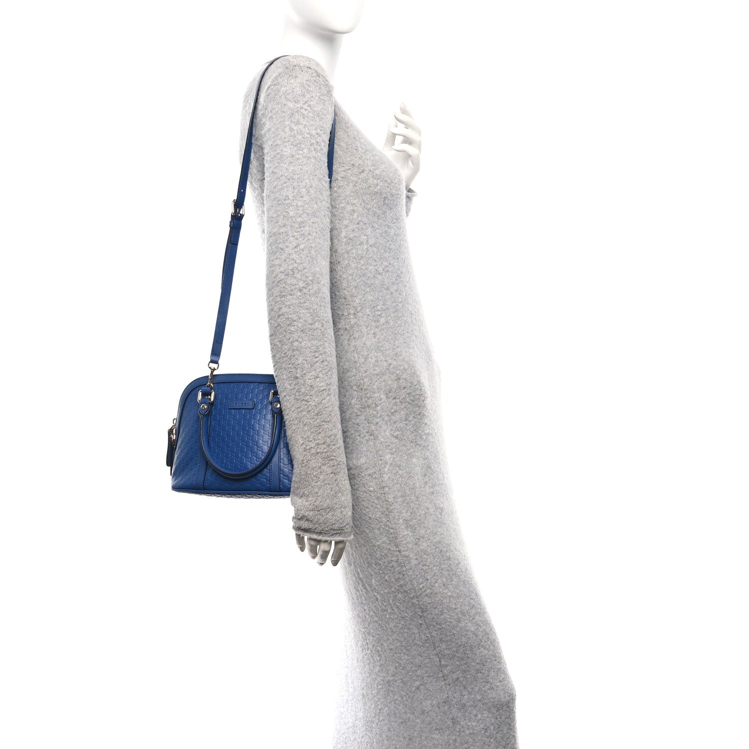 Gucci Soft Microguccissima Mini Dome Bag Blue 1812725 – FASHIONPHILE