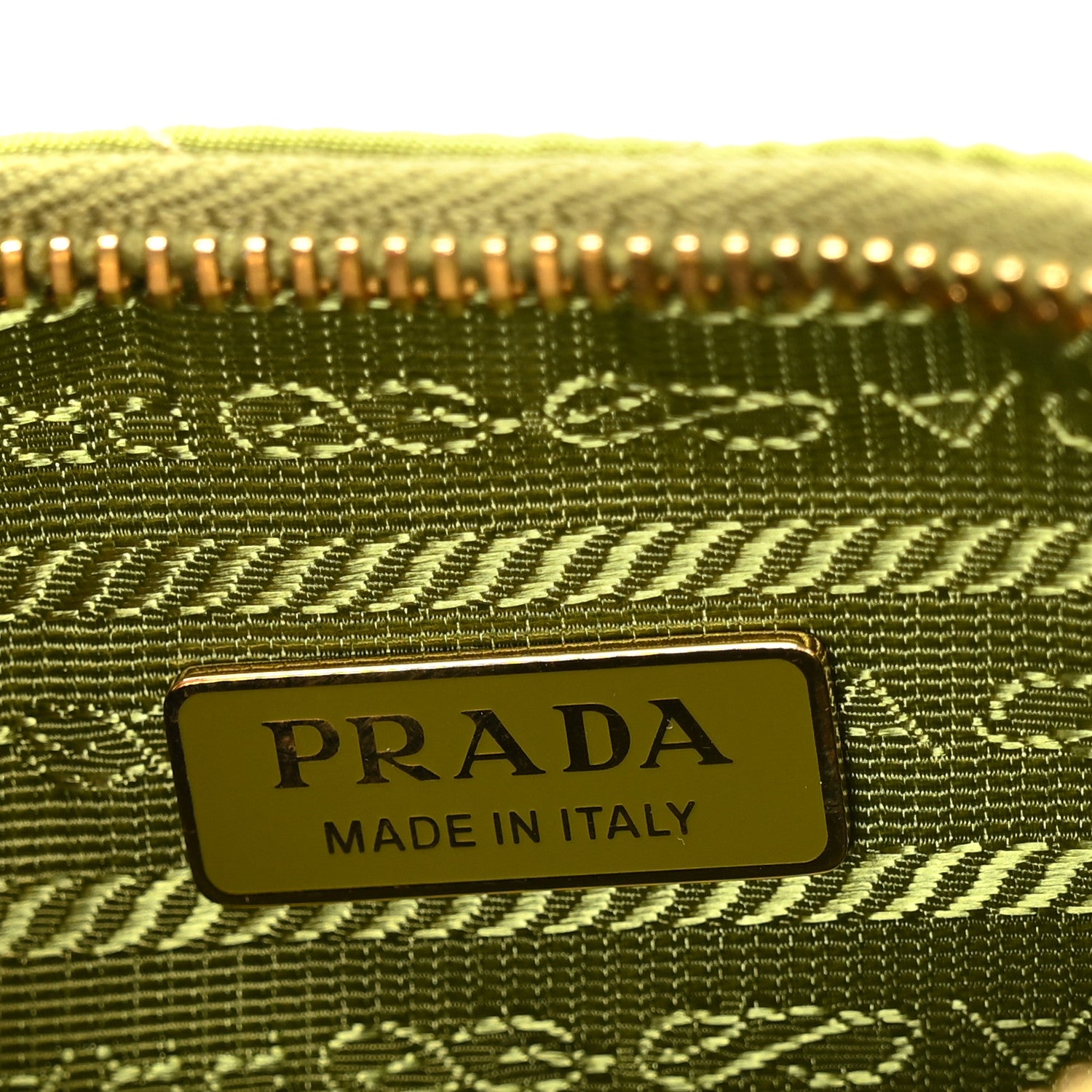 Prada Re-Nylon Saffiano Stitched Mini Re-Edition 1995 Chaine Shoulder Bag Edera 6 of 11