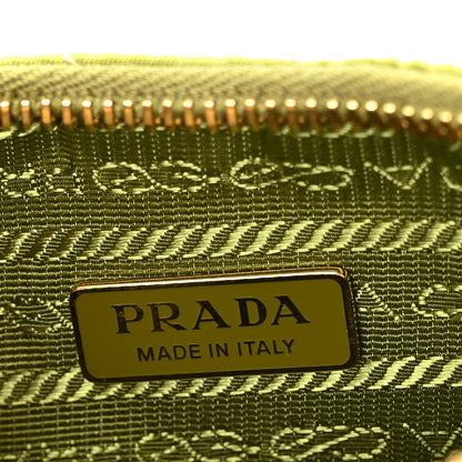 Prada Re-Nylon Saffiano Stitched Mini Re-Edition 1995 Chaine Shoulder Bag Edera 6 of 11