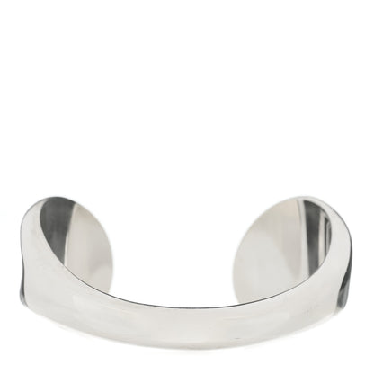 Tiffany Sterling Silver Elsa Peretti Thumbprint Cuff Bracelet 3 of 4