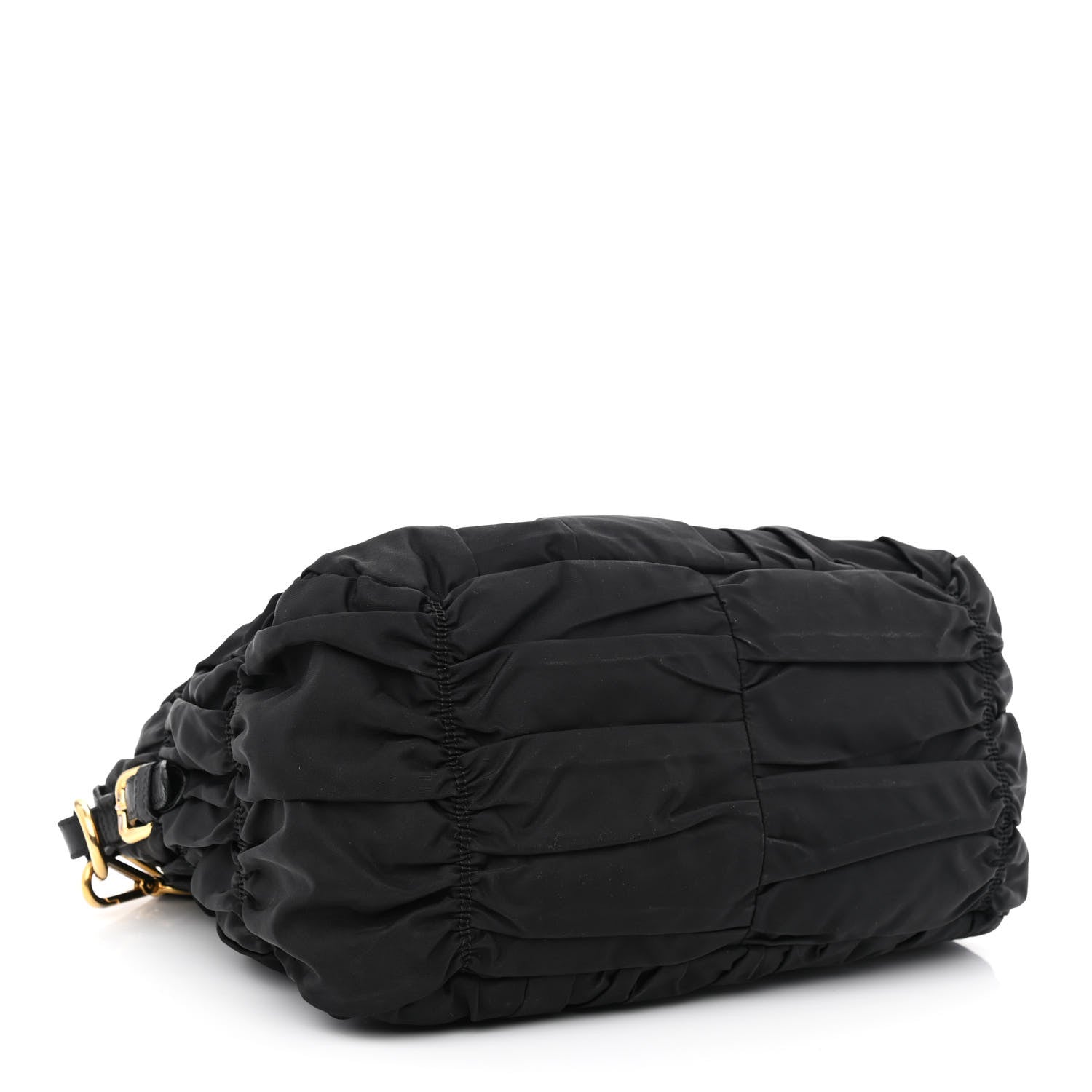 Prada Tessuto Nylon Gaufre Tote Black 4 of 13