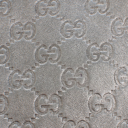 Gucci Guccissima Britt Medium Tote Silver 5 of 8