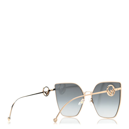 Fendi Metal F is Fendi Sunglasses FF 0323/S Gold 4 of 6