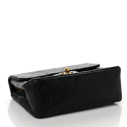 Chanel Lambskin Quilted Mini Square Flap Bag Black 4 of 9