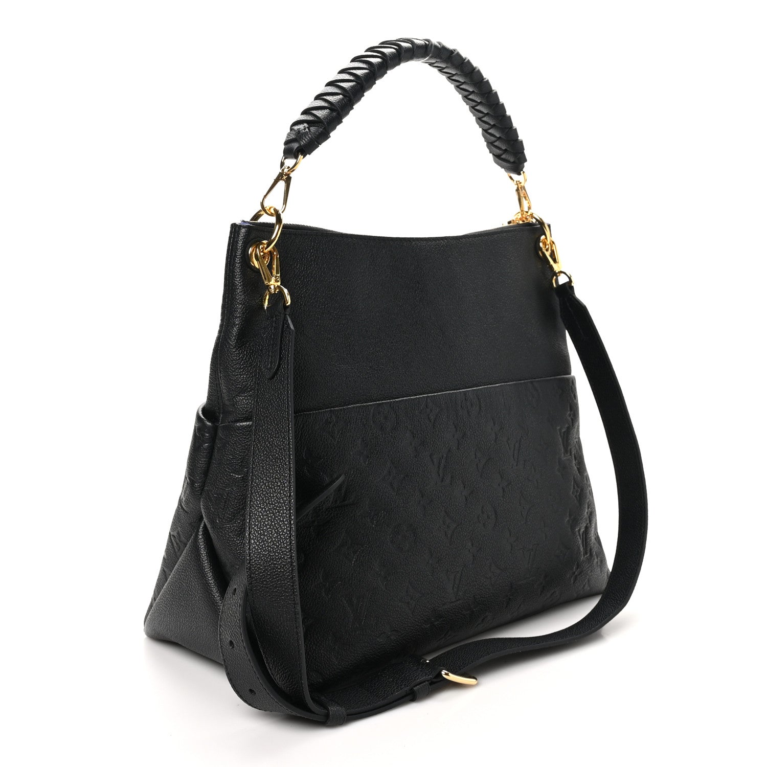 Louis Vuitton Empreinte Maida Hobo Black 2 of 9