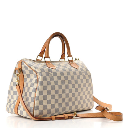 Louis Vuitton Damier Azur Speedy Bandouliere 30 3 of 13