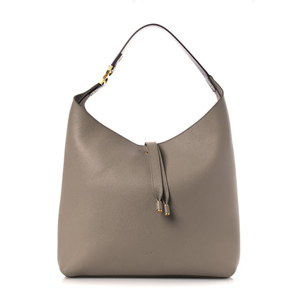 Chloe Grained Calfskin Marcie Hobo Bag Motty Grey 1 of 12