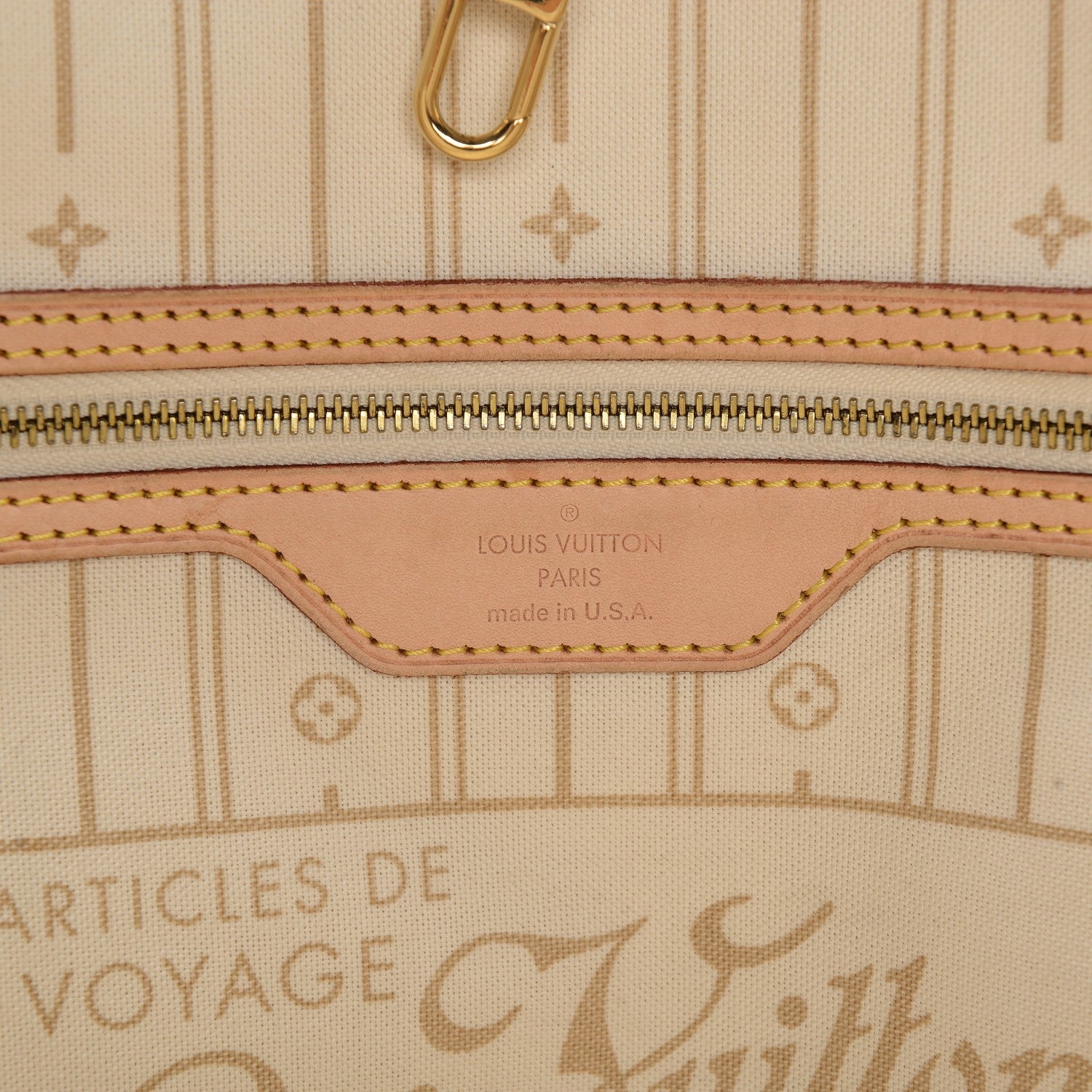 Louis Vuitton Damier Azur Neverfull GM 6 of 10