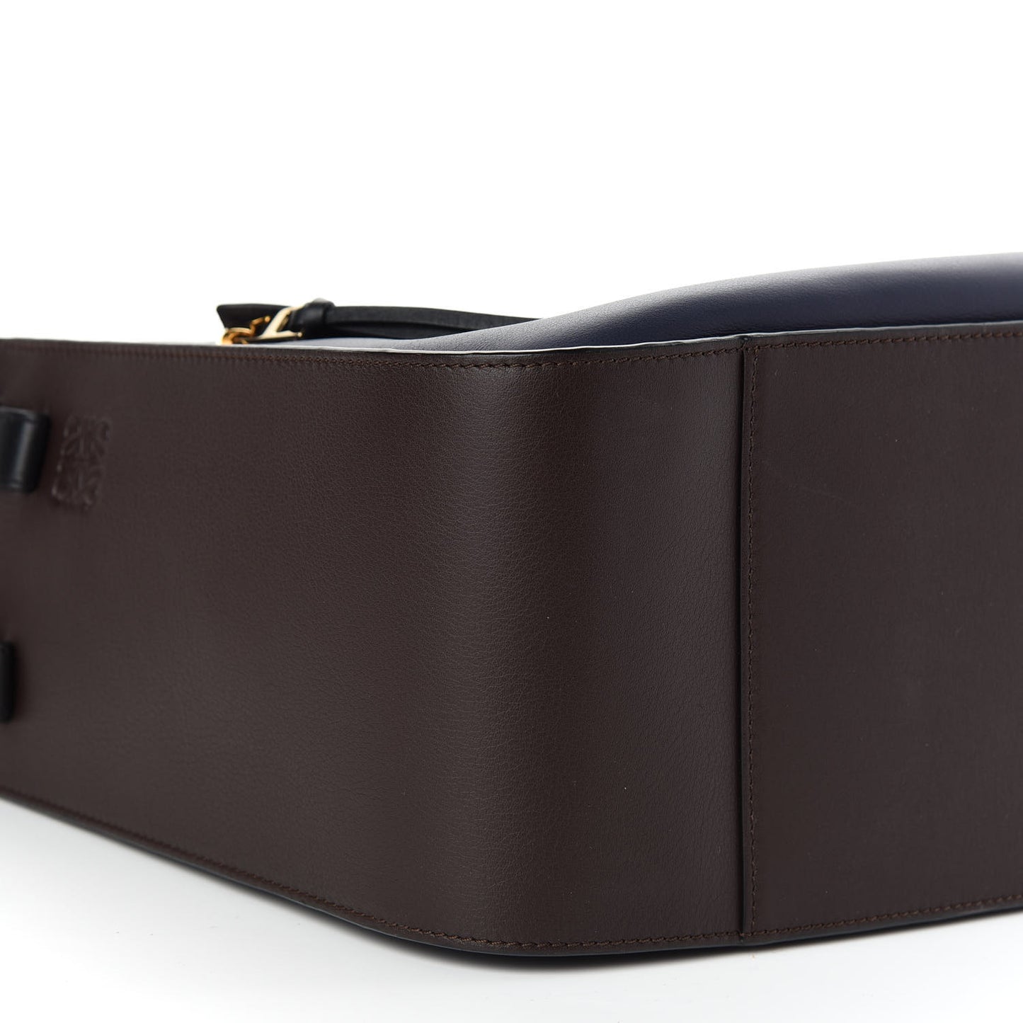 Calfskin Small Hammock Shoulder Bag Marine Oxblood Black