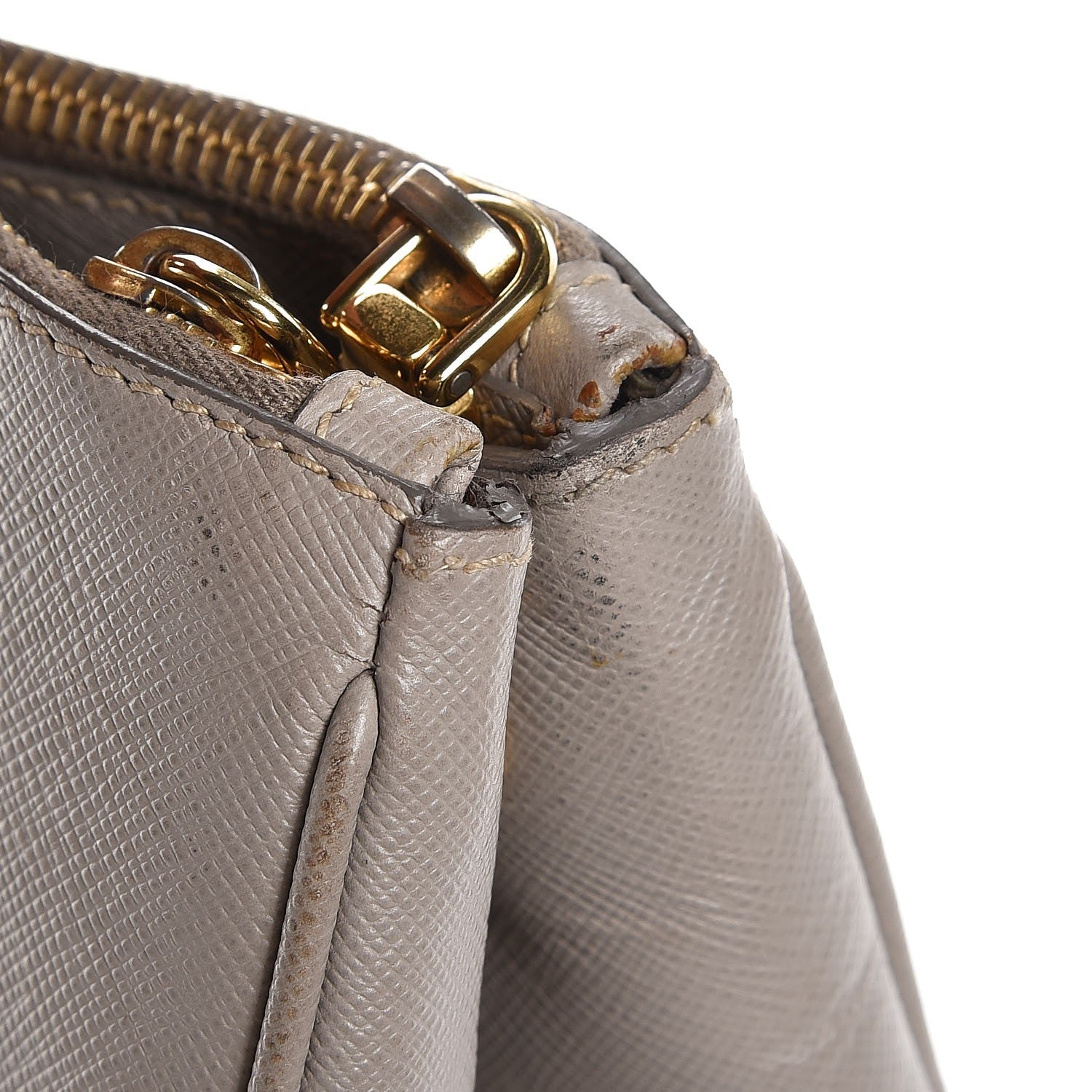 Prada Saffiano Lux Extra Large Galleria Double Zip Tote Argilla 13 of 18