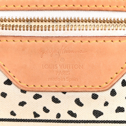 Louis Vuitton Monogram Kusama Waves Neverfull MM White 6 of 20