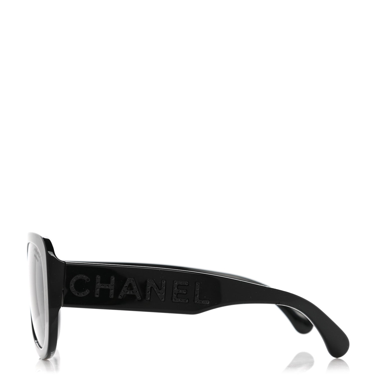 Chanel Resin Polarized Sunglasses 5423-B-A Black 3 of 8