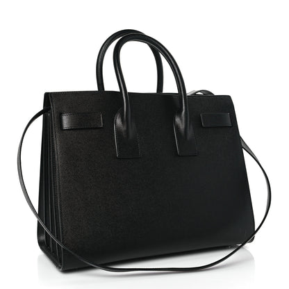 Saint Laurent Grain De Poudre Small Sac De Jour Black 4 of 11