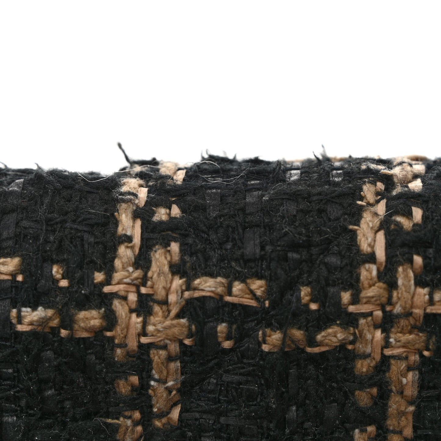 Tweed Quilted Medium Chanel 19 Flap Black Beige