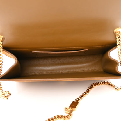 Saint Laurent Suede Classic Monogram Kate Tassel Satchel Light Ochre 5 of 10