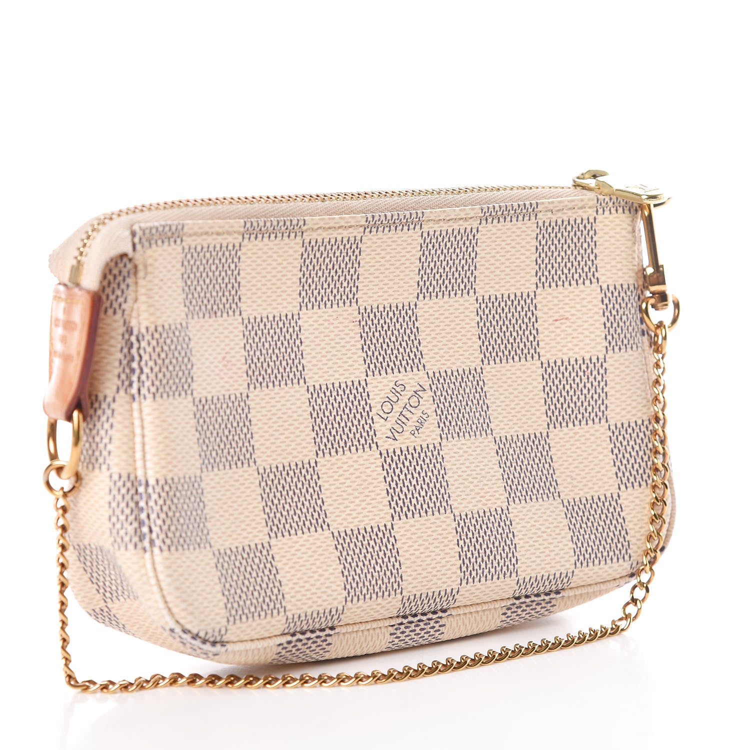 Louis Vuitton Damier Azur Mini Pochette Accessories 4 of 8