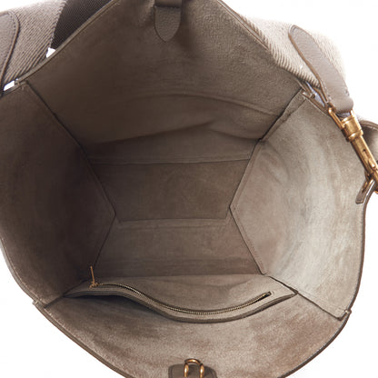 Celine Soft Grained Calfskin Sangle Bucket Bag Taupe 7 of 9