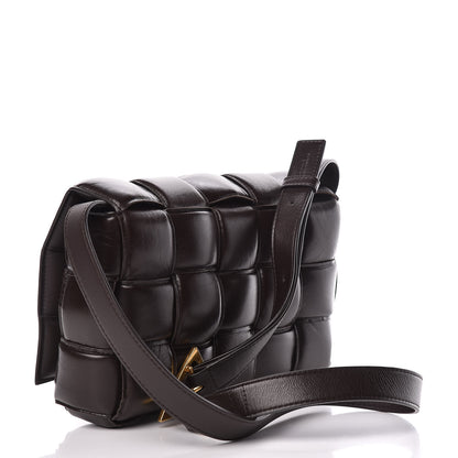 Bottega Veneta Nappa Maxi Intreccio Padded Cassette Crossbody Bag Fondente 3 of 11